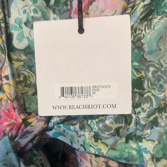 Beach Riot Pastel Floral One Piece Swimsuit - Picture 6 of 7